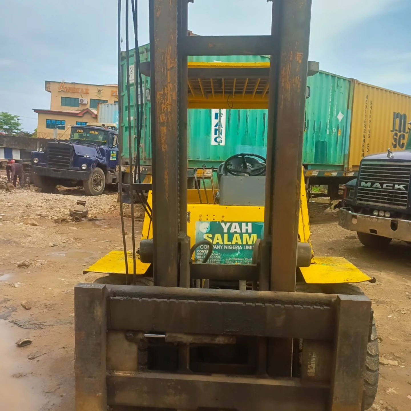 Heavy haulage trucks